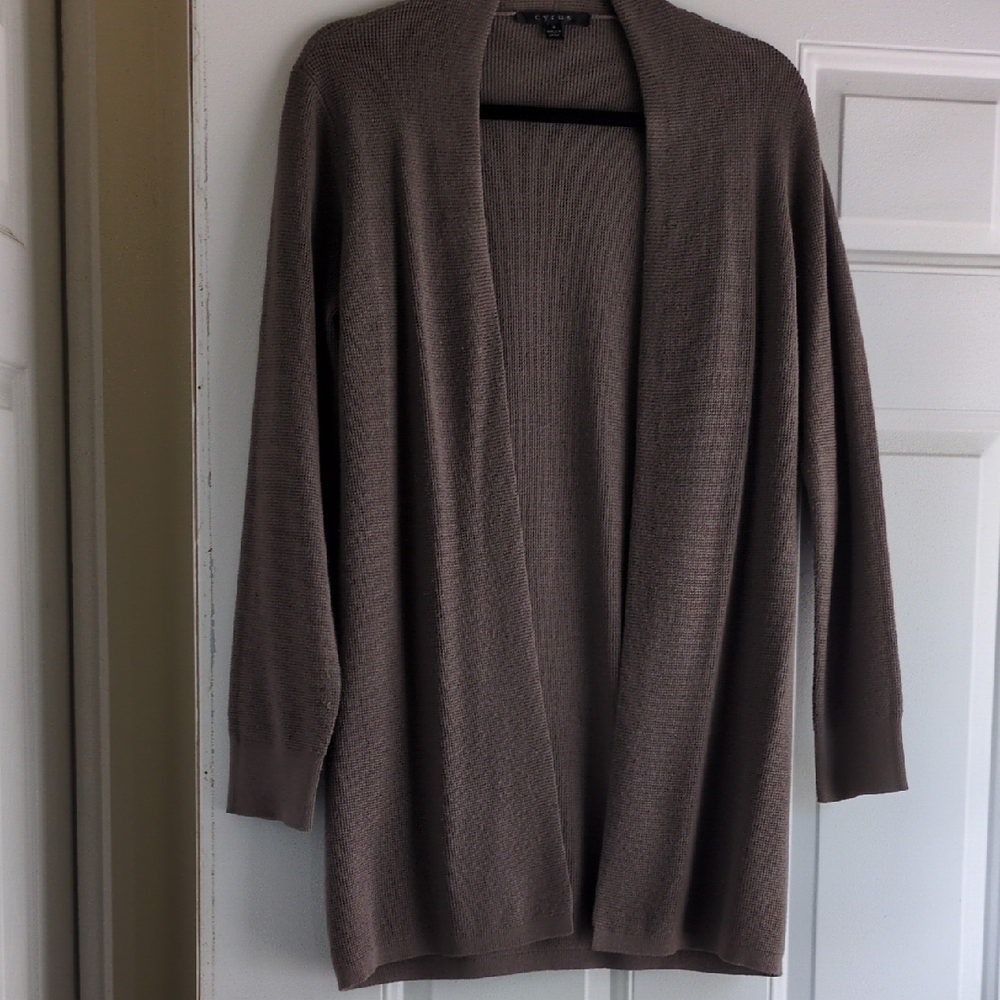 Cyrus Brown Open Front Cardigan
